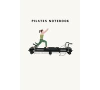 Pilates notebook with different XFormer moves on each page - Carriage Lunge - Slow Resistance Training - Resilient in green set