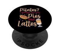 Pilates pensavo che avessi detto torte e latte macchiato PopSockets PopGrip Adesivo