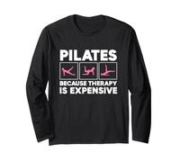 Pilates per Le Donne Detti Divertenti Maglia a Manica