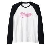 Pilates Powerhouse Body Mind Yoga Maglia con Maniche Raglan