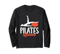 Pilates Queen Potenzia la tua atmosfera di allenamento Maglia a Manica