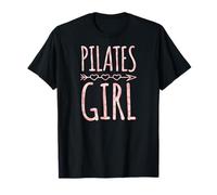 Pilates Ragazza con Stile Boemia Cuore Freccia Grafica Maglietta