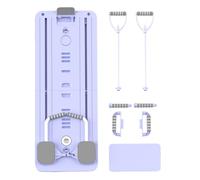 Pilates Reformer, Ab Trainer, macchina pieghevole, telaio per allenamento della , design per palestra domestica, design , per esercizi di base e allenamenti per principianti, 100 x 40