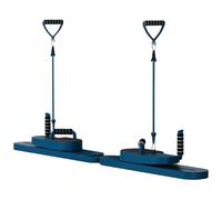 Pilates Reformer Board | Riformatore portatile per pilates | Attrezzatura per pilates di tipo split | Attrezzatura per il fitness Macchina addominale Tipo diviso per allenamento di del core