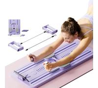 Pilates Reformer Board Set Tavola for esercizi addominali multifunzionale Plank Trainer Rimbalzo automatico(1)