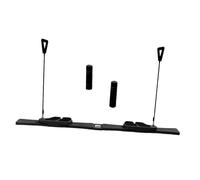 Pilates Reformer Board, tavola Addominale, per Esercizi Pilates, Scorrevole, Multifunzionale, per la casa, Portatile, per l'allenamento degli, Nero
