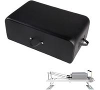 Pilates Reformer Box, per flessibilità e libertà di Movimento, migliora la libertà di Movimento e la flessibilità, Accessorio Essenziale per Gli Esercizi di riformatore,Nero
