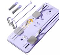 Pilates Reformer Machine for la casa, tavola addominale multifunzionale, rullo for addominali con rimbalzo automatico, tavola for allenamento completo del corpo