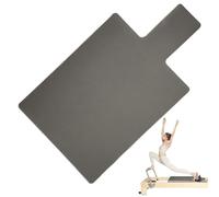 Pilates Reformer, Machine Mat Towel, 39,21 x 24,02 Inches, antiscivolo Grip, Extra Thick Cushioning Support, Yoga Bed Pad for Women, Men, Khaki, Light Pink, Black and Gray