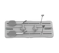 Pilates Reformer Machine, Pilates Board, 5 IN1 Multifunctional Addominal Board, Ab Roller Boards Allenatore Di Allenamento Per Tutto Il Corpo, Ideale Per Home Pilate & Core Workou