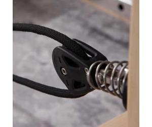 Pilates Reformer Pulley Spring Rope Blamp hardware Facile da installare la parte