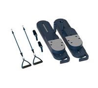 Pilates Reformer - Riformatore portatile per pilates, multifunzione, per allenare la muscolare, gambe, braccia, sport, attività all'aperto, palestra, fitness