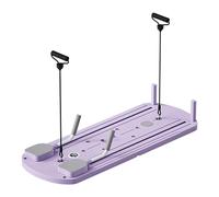Pilates Reformer Set - Automatic Rebound Addominal Muscle Roller | Foldable Pilates Reformer, Automatic Rebound Abdominal Muscle Roller for Home Workouts