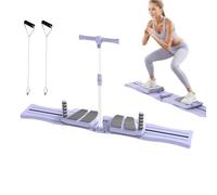 Pilates Reformer - Set di attrezzature per il fitness a corpo intero, multifunzione per allenamento della , per scultura, aumento della flessibilità, fisioterapia e esercizio quotidiano