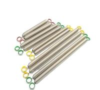 Pilates Reformer Springs Accessories 10 pezzi accessori for letto pilates molle for tavolo da trapezio for attrezzatura for yoga di tensione in acciaio for filo musicale resistente