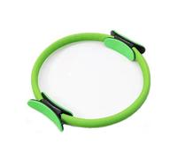 Pilates Ring Circle, Pilates Ring for Mat & Reformer Workouts, Circle Pilates Ring, Pilates Ring Fitness Circle 14.96" Yoga Rings Magic Circle, for Toning Arms, Thighs/Legs & Core (Green)