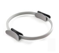 Pilates Ring Fitness Trainer, Magic Circle Pilates Ring, 14.96" Yoga Magic Circle Pilates Ring,for Men And Women (Gray)