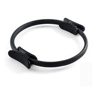 Pilates Ring Fitness Trainer, Magic Circle Pilates Ring, 14.96" Yoga Magic Circle Pilates Ring,for Men And Women (Black)