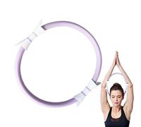 Pilates Ring for Women - Pilates Ring Fitness Circles | 14,96 pollici Anello Fitness | Resistenza Pilates Hoop | Attrezzature per esercizi a doppia presa per yoga per cosce e braccio