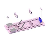 Pilates Sliding Board - Nucleo Training Tappetino AB | Foldable Home Fitness Roller, tavola scorrevole compatta per lo sviluppo di bilanciamento, costruzione di , sessioni di mobilità, tutti i