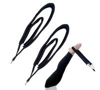 Pilates Straps, Durable Pilates Double Rope, Stretching Strap Yoga Straps For Physical, Double Ring Elastic Physical Rope | Yoga Belt For Ankle Calf Wrist Exercise Workout Dance Gym Home