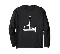 Pilates vino Reformer Pilates con cane bassotto Maglia a Manica