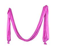 Pilates Yoga Volante Altalena Yoga Aerial Yoga Amaca Tessuto di Seta Rosa Rosso