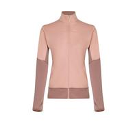 Icebreaker W Merino 300 RealFleece™ Descender - felpa in pile - donna M Light Pink/Dark Pink woman Lana Merino,Tencel/Lyocell
