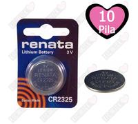 RENATA Batteria Litio 3V CR2325, Pulsante Batteria CR 2325 Pile A Bottone, 50PZ