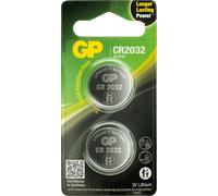 Pile a bottone GP al litio CR2032 3V blister da 2 NEW