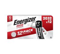 Pile a Bottone Litio CR2032 Energizer Pack da 12 Senza Mercurio