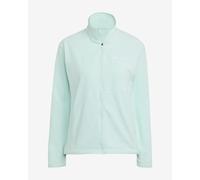 adidas Donna Terrex Multi Full Zip Fleece Jacket, Semi Flash Aqua, L