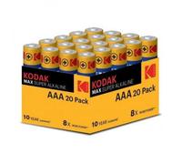 Pile Alcaline AAA Kodak Max Pack 20