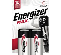 Pile alcaline Energizer 1/2 Torcia C 2 unità