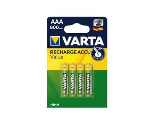 PILE BETTERIE MINISTILO AAA 800MAH RICARICABILE 4PZ BLISTER VARTA