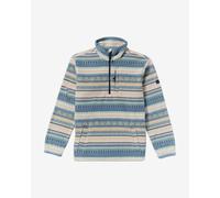Pile Billabong Boundary half zip azzurro chiaro beige - M