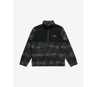 Pile Billabong Boundary Re-issue Half Zip nero verde arancione - XL