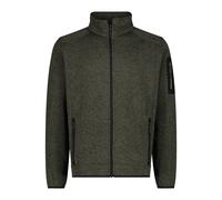 CMP Campagnolo Pile Pesante 3H60747N Uomo Knit-Tech mélange Oliva/Nero