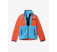 Pile Columbia Back Bowl II Full Zip Fleece arancione blu per bambini - XXS
