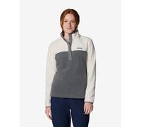 Pile Columbia Benton Springs Half Zip Snap Pull Over II grigio scuro donna - XS