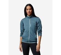 Pile Columbia Essential Hike Grid Fleece Full Zip blu indaco donna - L