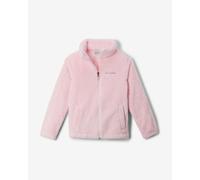 Pile Columbia Fire Side Sherpa Full Zip rosa chiaro per bambini - L
