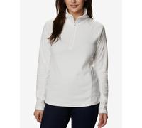 Pile Columbia Glacial Fleece IV 1/2 Zip bianco donna - S