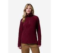 Pile Columbia Glacial Fleece IV Half Zip rosso vino donna - M
