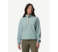 Columbia - Women's Helvetia II Cropped Half Snap Fleece - Pullover in pile M turchese/grigio
