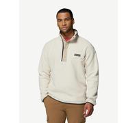 Pile Columbia Helvetia II Half Snap bianco beige - S