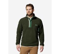 Columbia - Pile a mezza manica - Helvetia II Half Snap Fleece Greenscape per Uomo - Taglia M - Verde