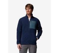 Pile Columbia Jasper Ridge Pebbled Full Zip blu notte - L