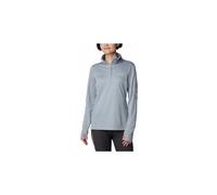 Columbia Park View Grid Fleece Half Zip, Jersey de lana Donna, Cirrus Grey,