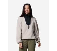 Pile Columbia Sequoia Grove Half Zip Fleece beige chiaro nero donna - L